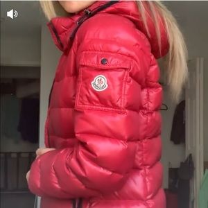 Red Moncler BADY Jacket